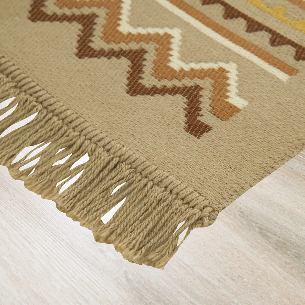 CTIM Килим 1914 B - Бежевый акриловый коврик с геометрическим узором 60x90 см 83518779 STLM-1041079 - Вид №2