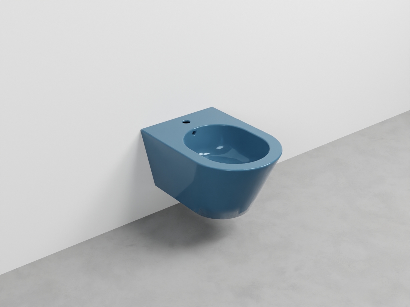 MRBS-OL Биде подвесное с одним отверстием под смеситель, в комплекте с крепежами cielo Mare Ceramica Cielo