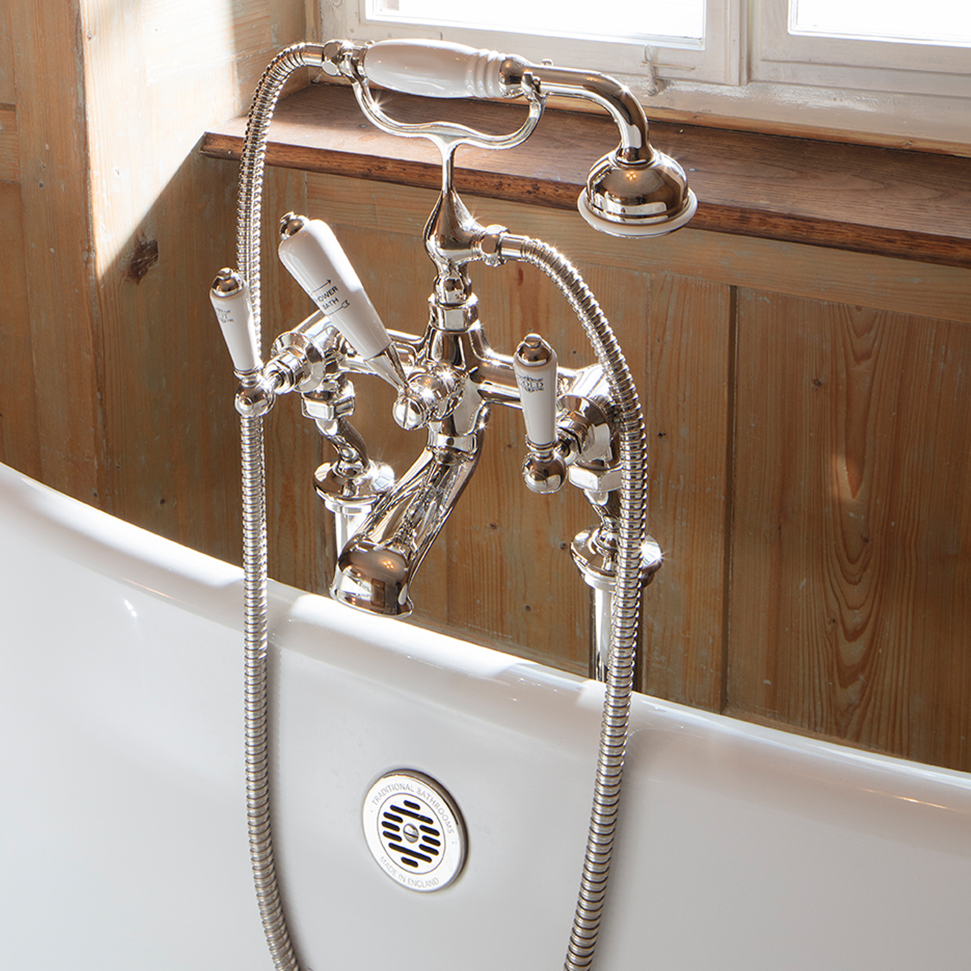 Traditional bathrooms Смеситель для ванны и душа ASCOT 3/4 " Tb330.514.ag  - Вид №1