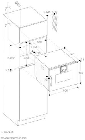 Gaggenau Пароварка с сенсорным экраном Serie 200 Bsp220101  - Вид №2