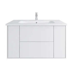 90229992 Тумба под раковину настенная SanStar Boston 100 100см с раковиной STLM-1525272