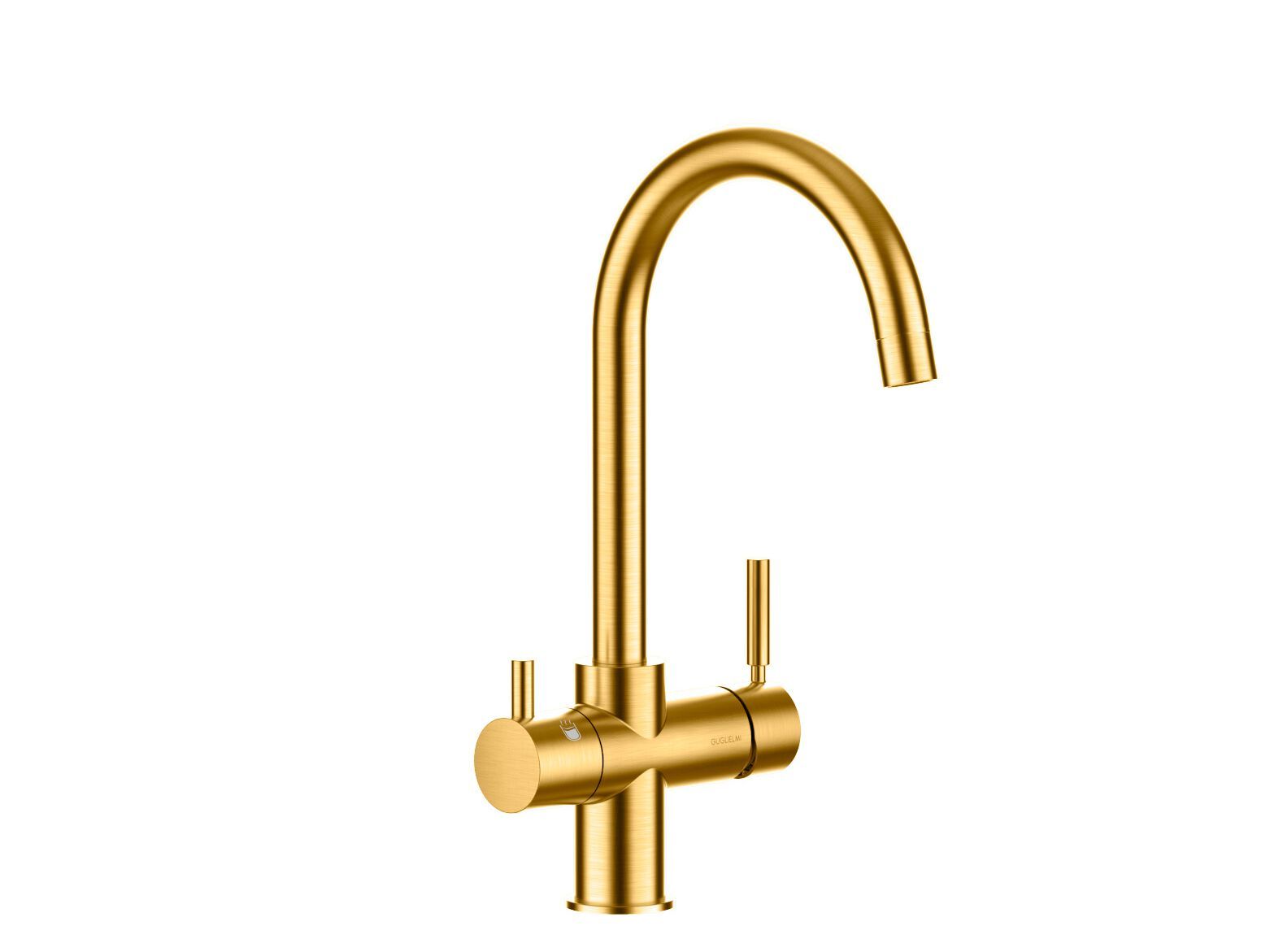 Однорычажный смеситель для кухни с поворотным изливом GUGLIELMI RUBINETTERIE чистый ARCH-00063476 - Вид №4