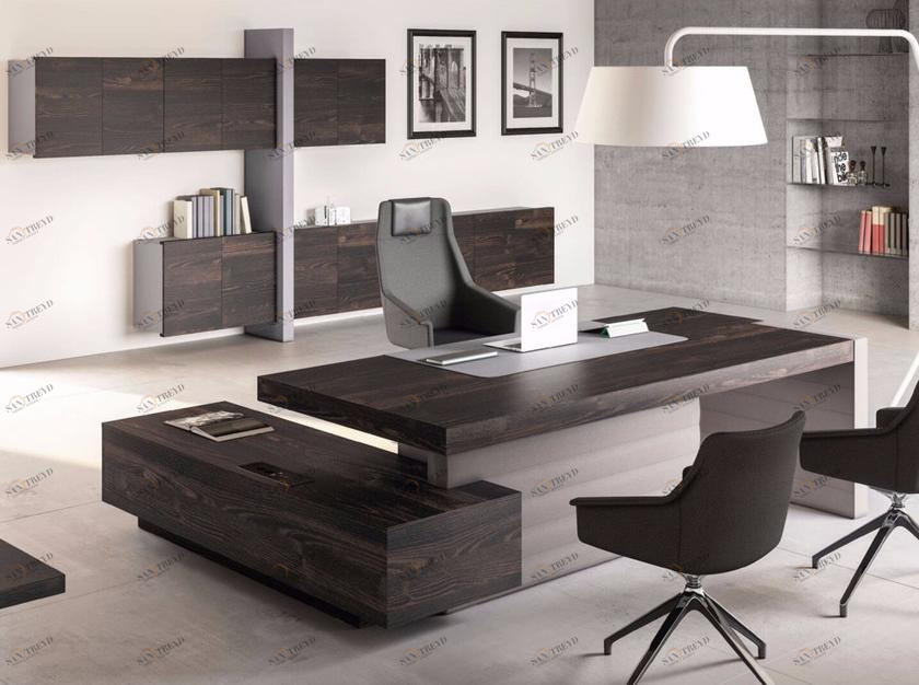 Las Mobili Письменный стол со встроенной полкой Jera sun-id-1515219