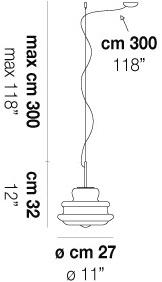 Vetreria Vistosi Хрустальный подвесной светильник Novecento sun-id-1437209 - Вид №5