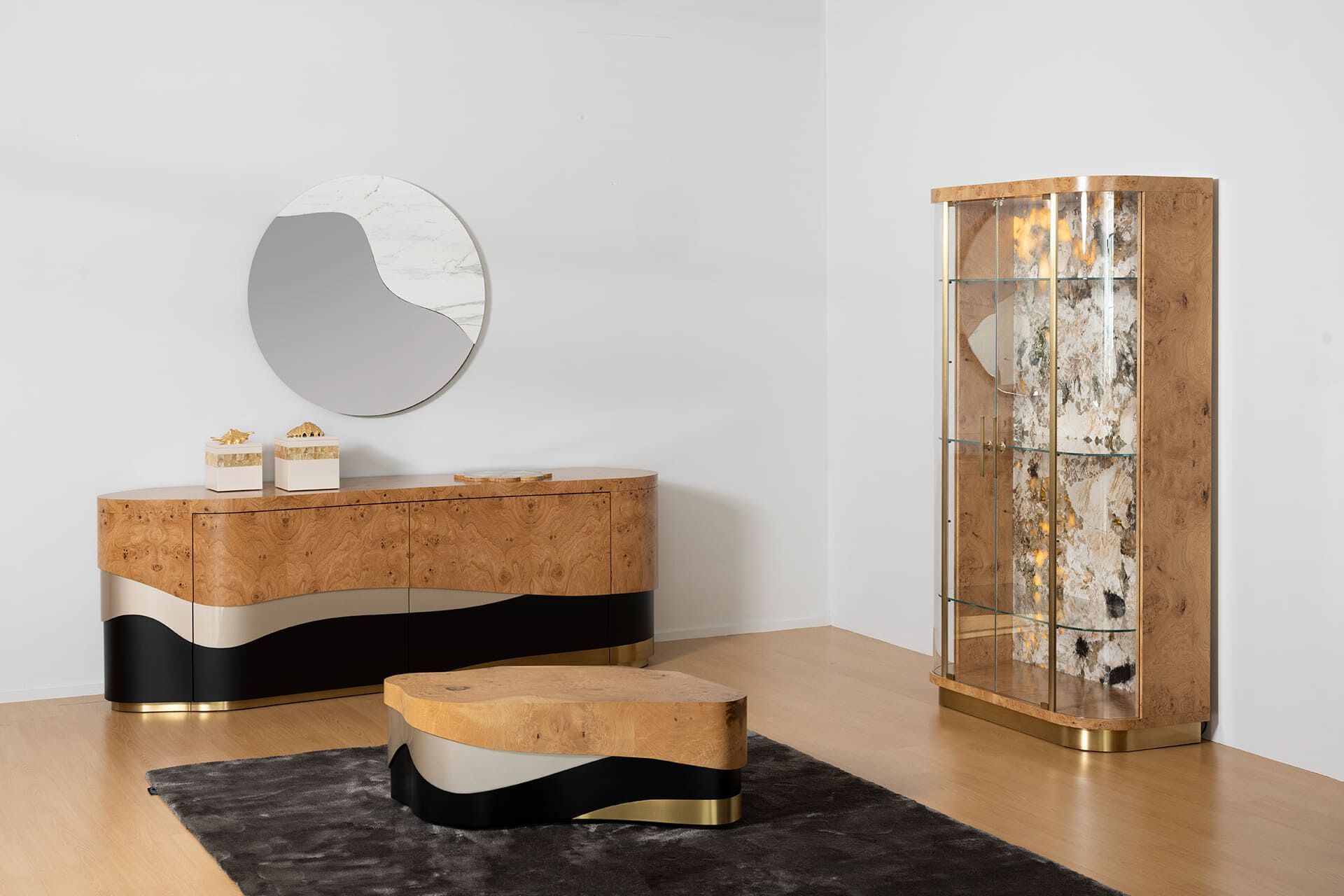 ТВ шкаф / шкаф из дуба Greenapple Sistelo ARCH-00096043 - Вид №3