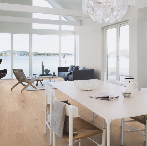 Инженерная доска Boen Chaletino Traditional Белый Дуб Рустик (Гладкая) 2750х300 мм EICY4MFD - Вид №9