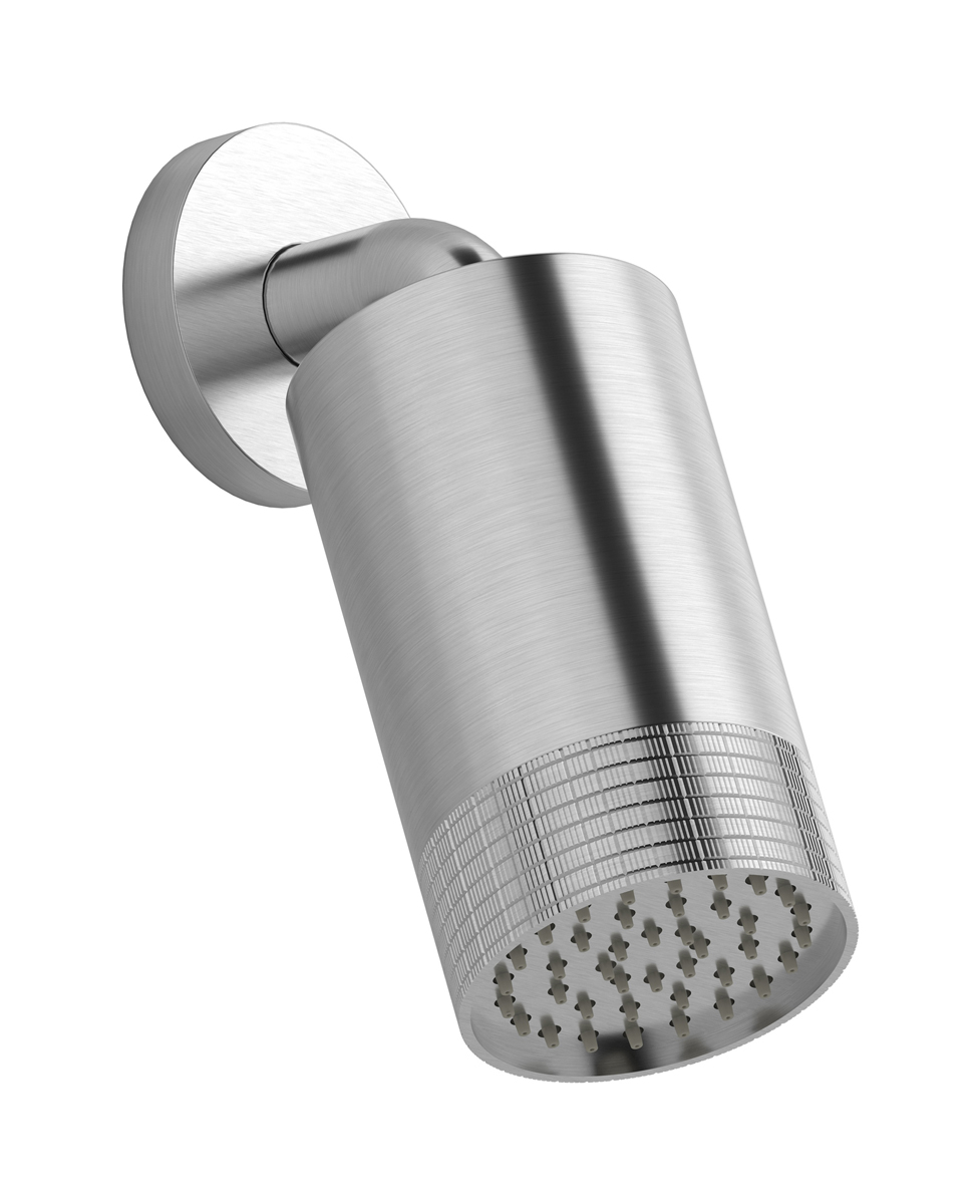 Верхний душ с Кронштейн для душа WE ARE IB id085ii_2 Brushed Nickel Spot