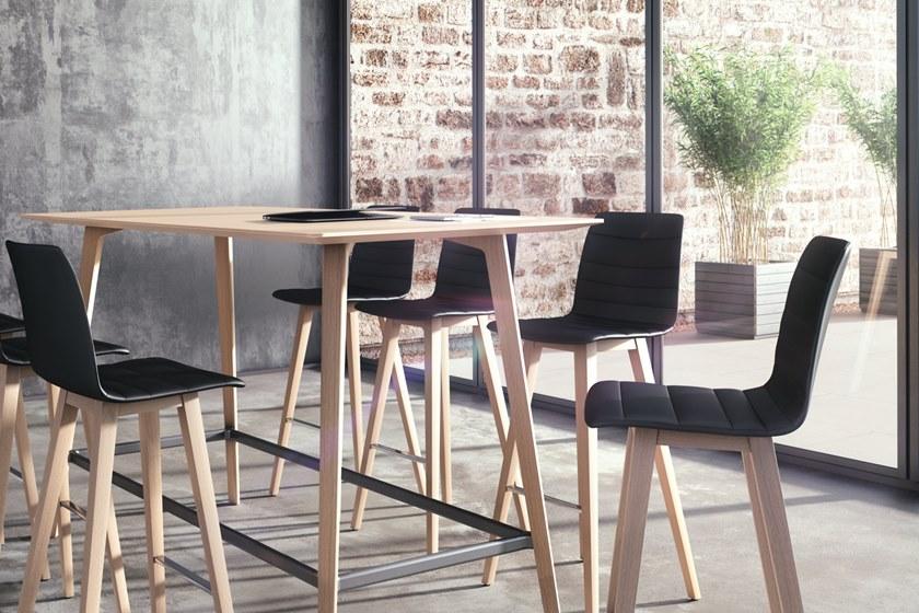 Brunner Прямоугольный деревянный высокий стол Fina sun-id-1480335 - Вид №2