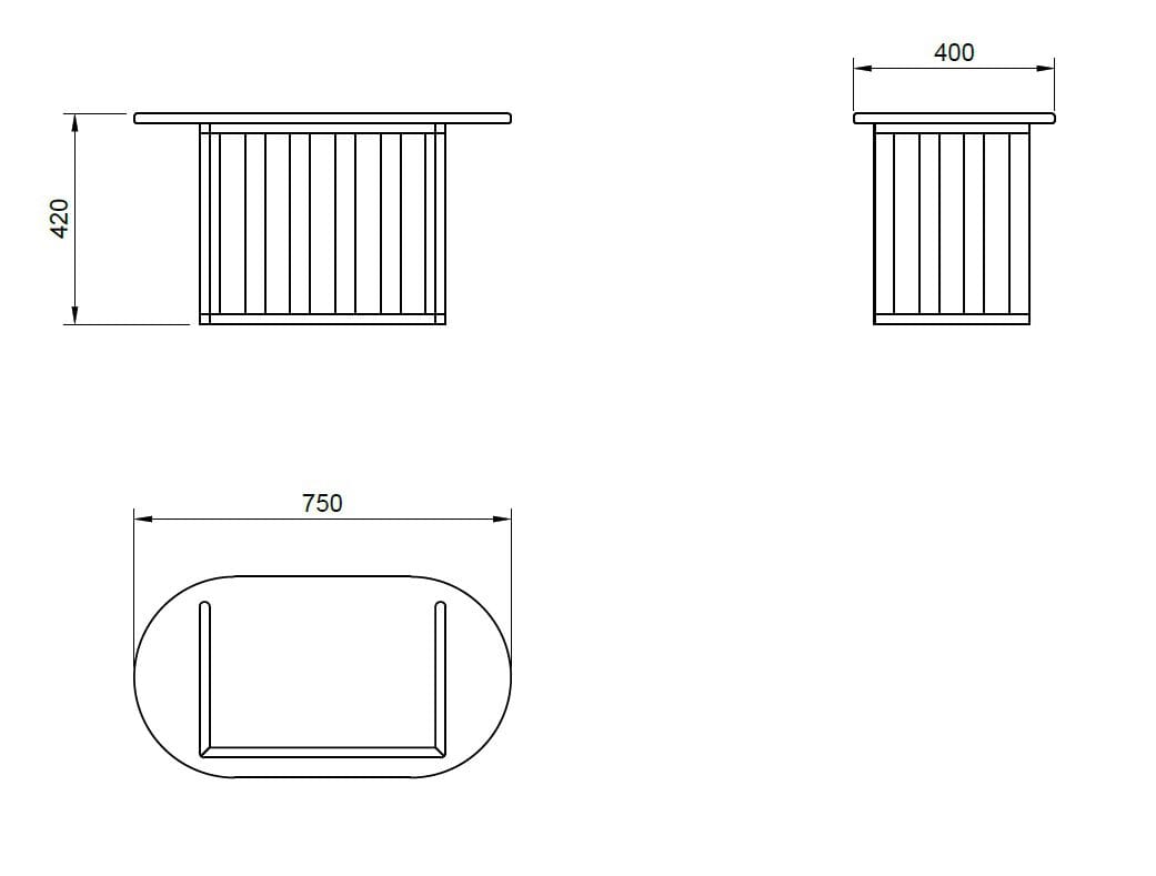 Деревянный журнальный столик Medulum Лидо ARCH-00024373 - Вид №10