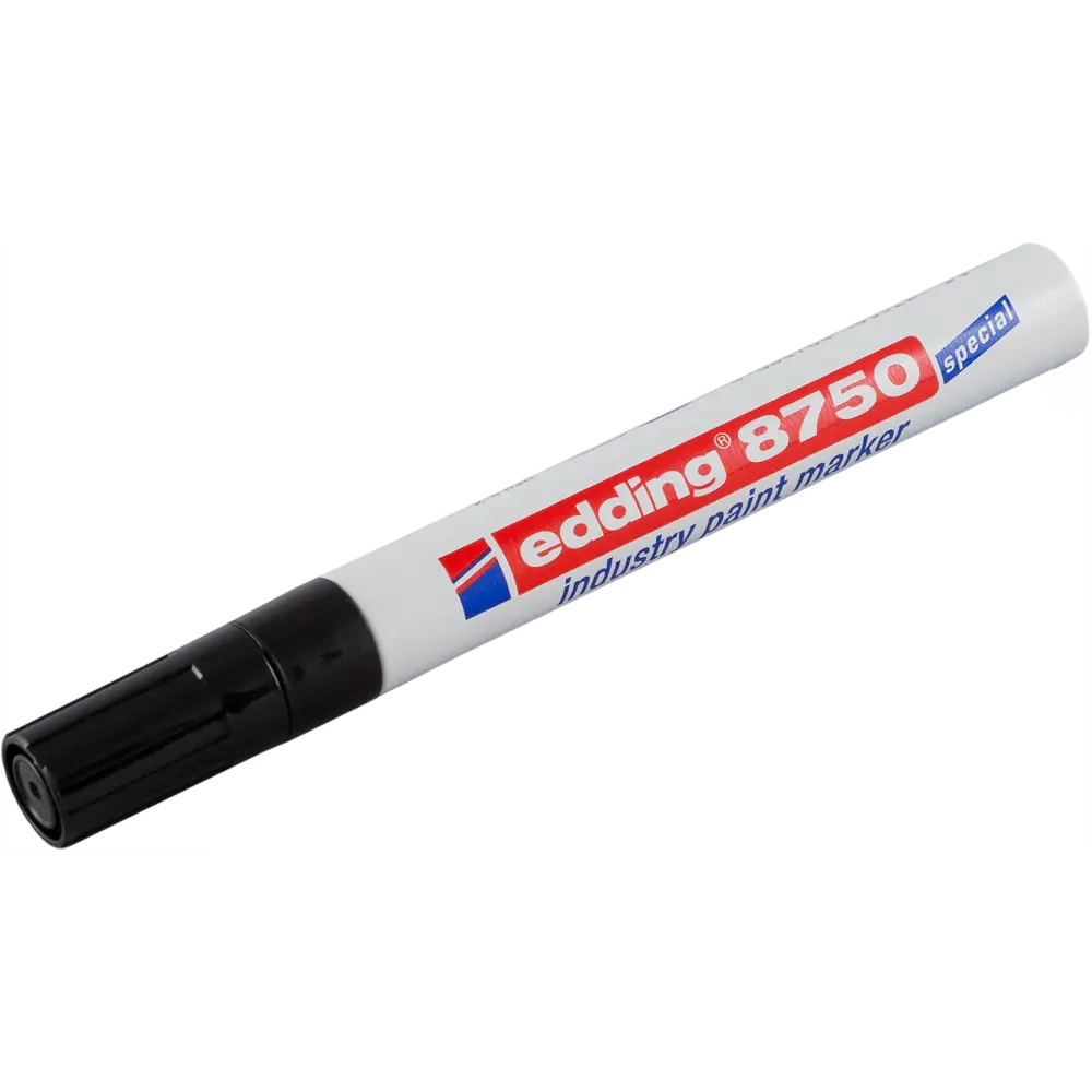 Маркер промышленный Edding, чёрный 2-4 мм 82230387 STLM-2203674 