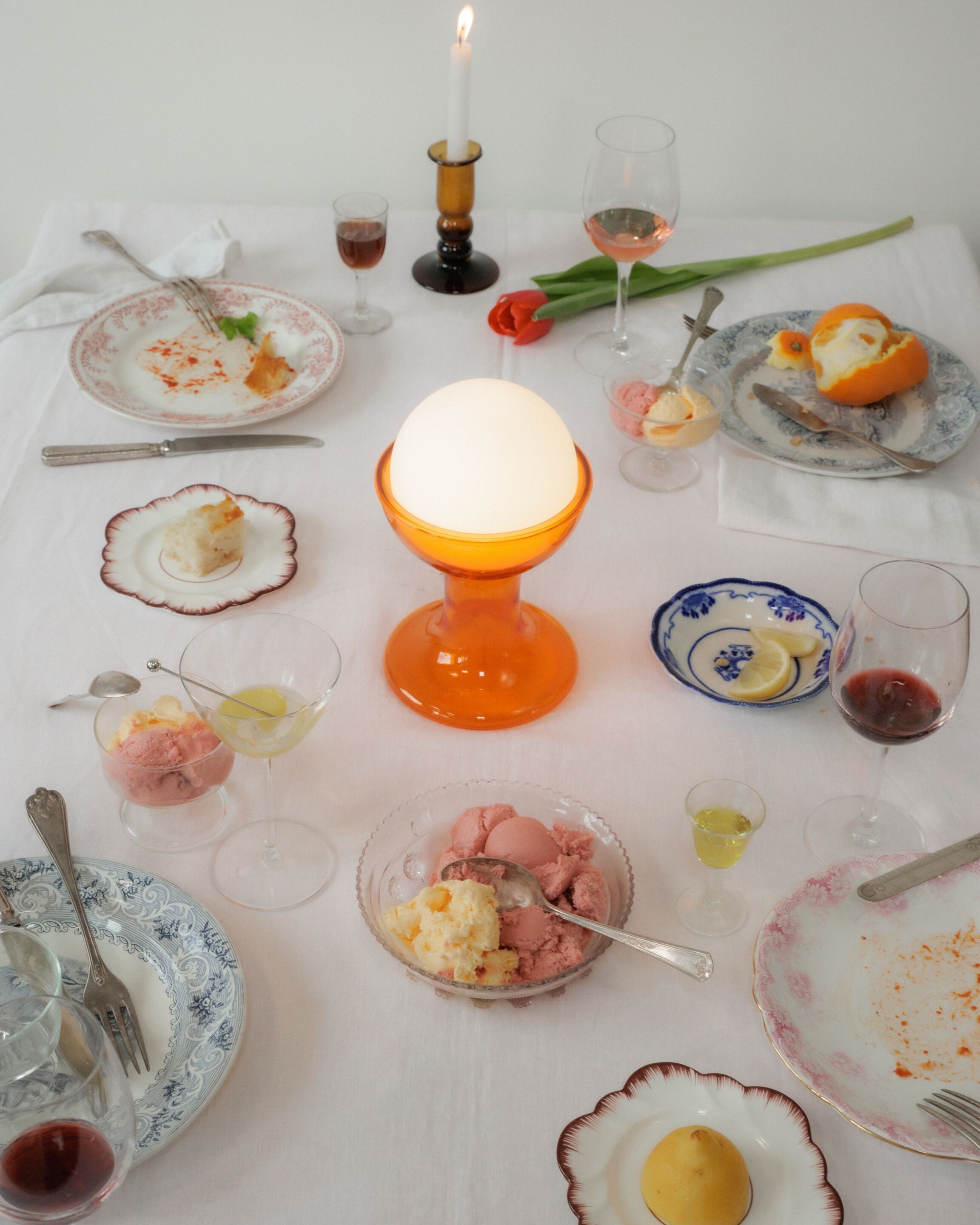 Стеклянная светодиодная настольная лампа Established&Sons GELATO ARCH-00054720 - Вид №42