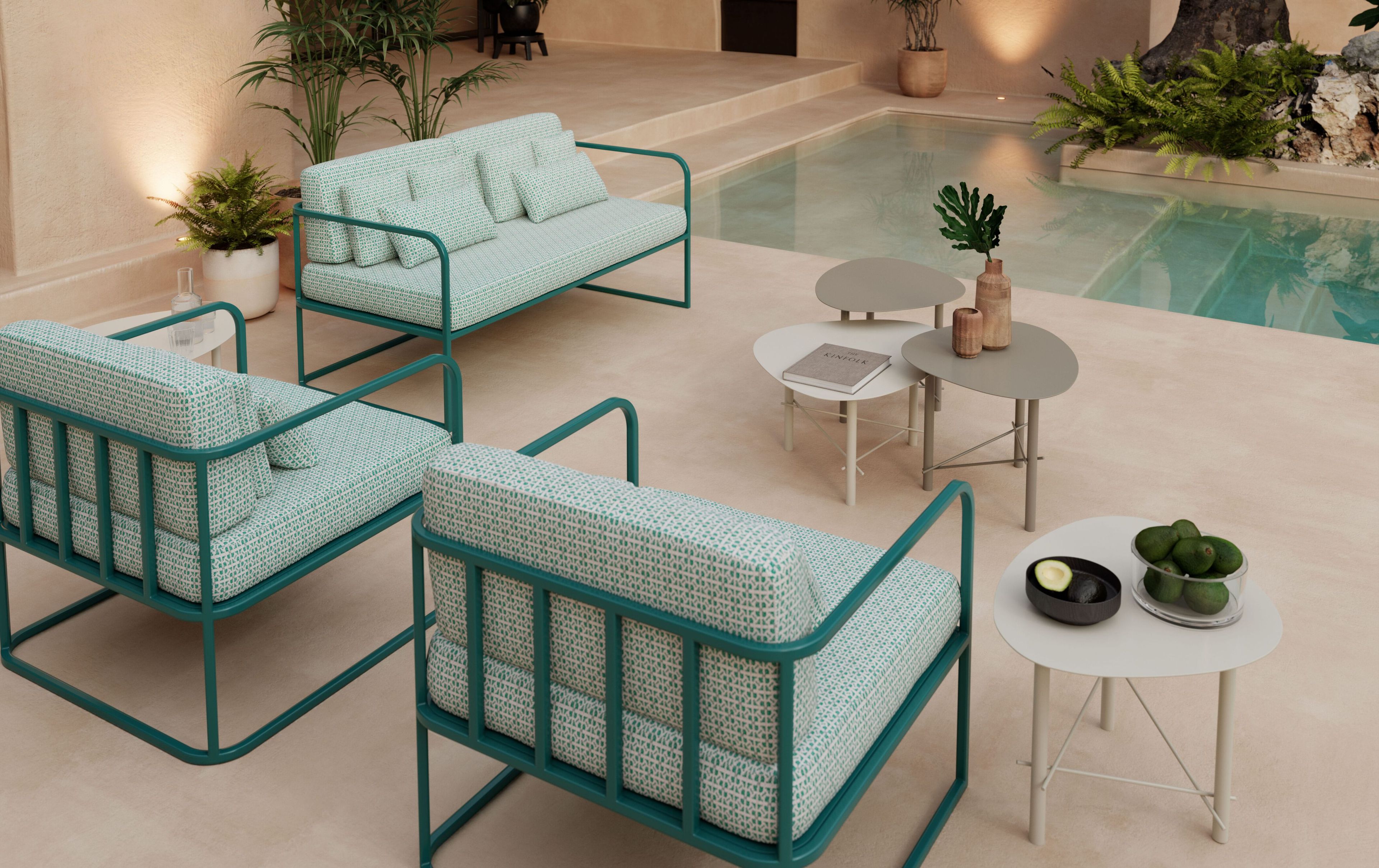 2-местный металлический садовый диван MEMEDESIGN Cruise ARCH-00130506 - Вид №2