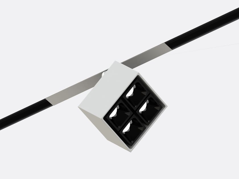 Металлический светодиодный прожектор Lucifero's LEVA QUADRA Q4 MINI TRACK ARCH-00082053