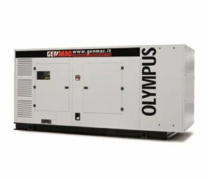 Генератор дизельный GenMac OLYMPUS G400SS в кожухе с АВР