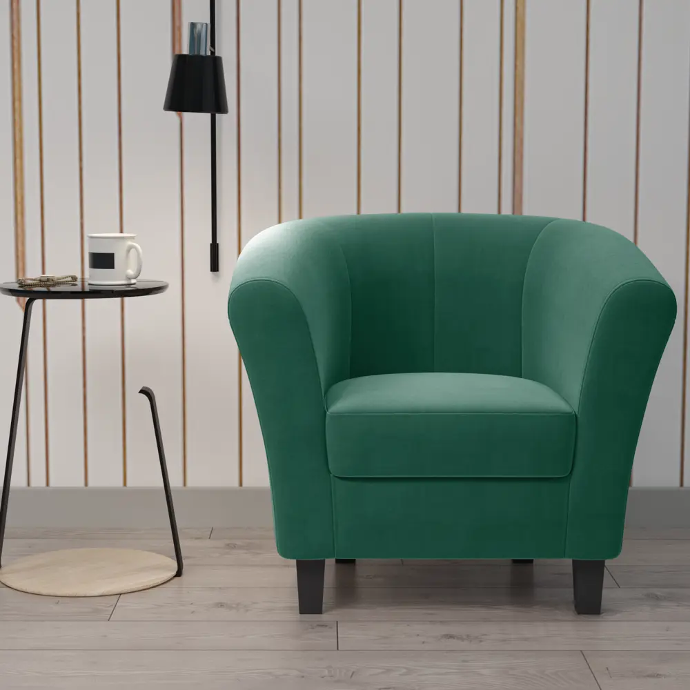 Кресло полиэстер Seasons Марсель CAMARO99 зеленое 85x73x77 см 85098311 STLM-2025347  - Вид №4