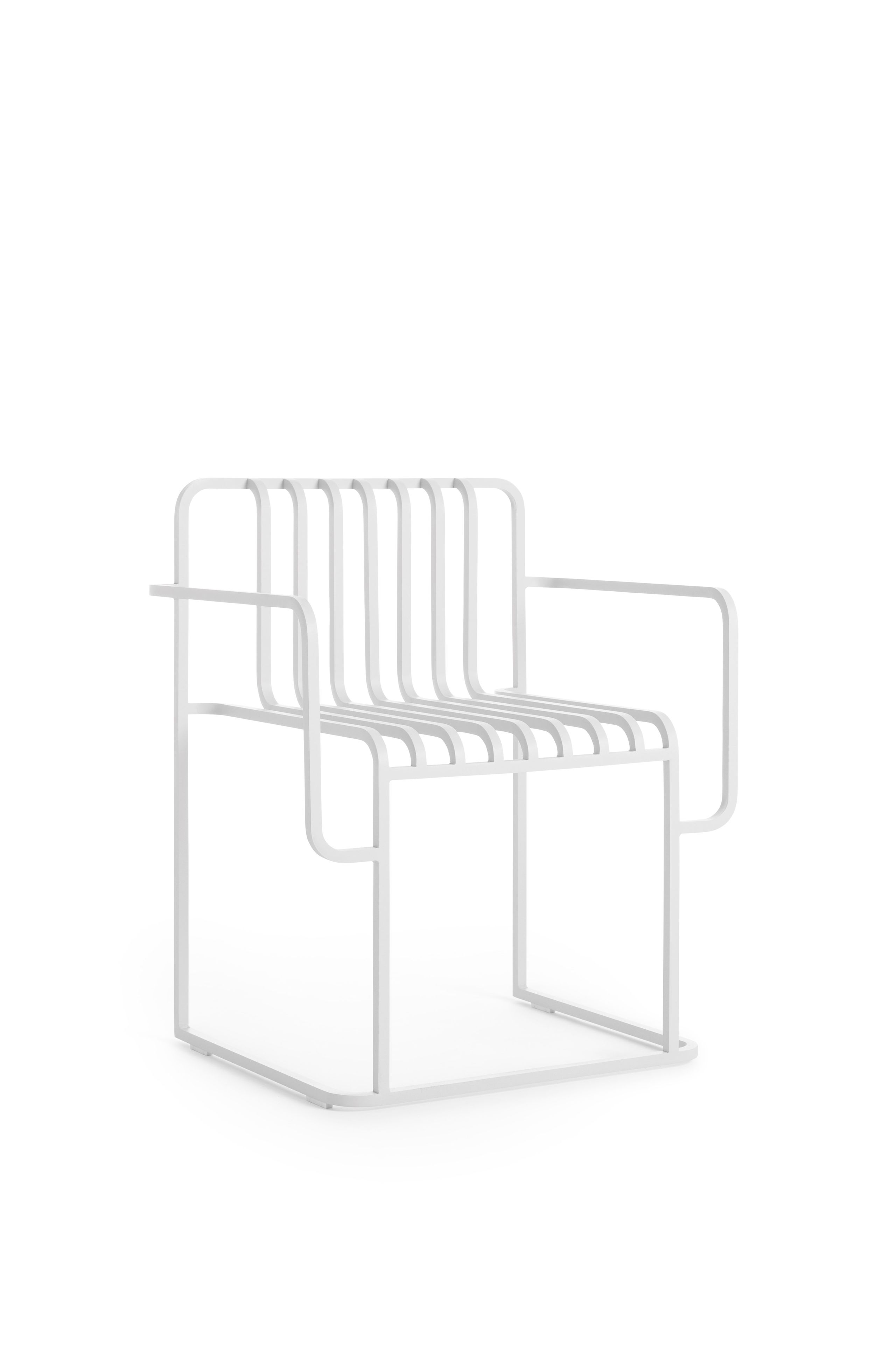 Алюминиевый стул с подлокотниками Diabla гриль ARCH-00143391 - Вид №8