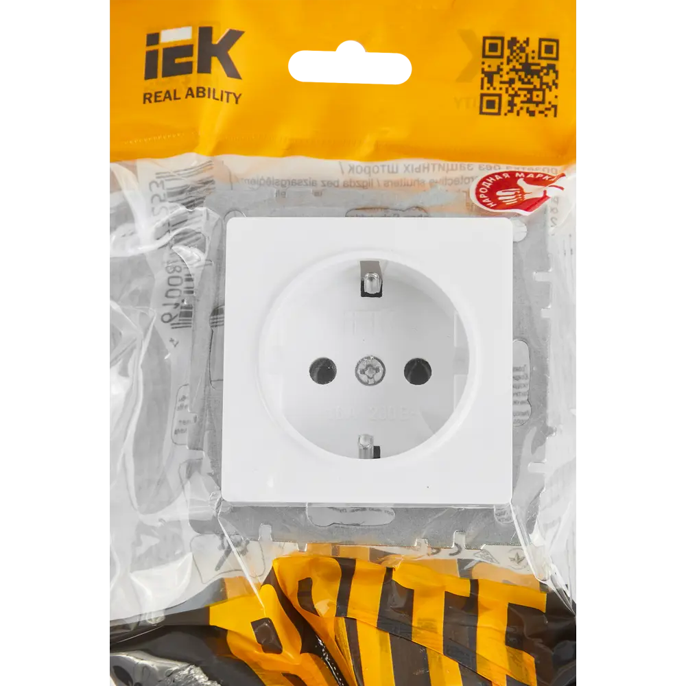 Розетка IEK Brite с заземлением для влажных помещений 87761538 STLM-1374178 - Вид №4