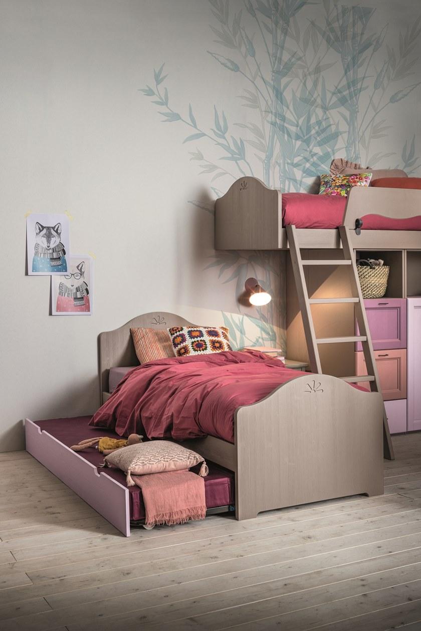 Callesella Arredamenti Маленькая спальня с двухъярусными кроватями Every day room notte sun-id-1513921 - Вид №7