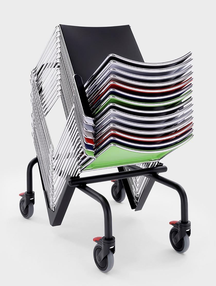 Viganò Приставной стул из ткани Daisy sun-id-1417221 - Вид №3