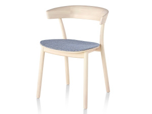 Стул со встроенной подушкой и деревянным или металлическим основанием