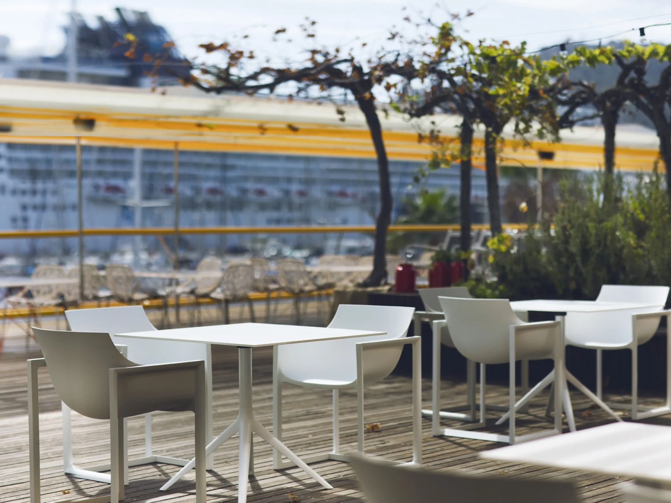 Сани сад стул с подлокотниками Vondom Уолл-Стрит ARCH-00041335 - Вид №12