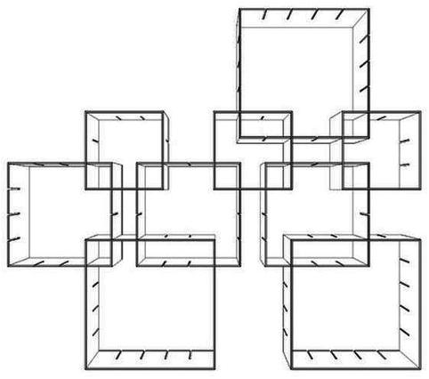 Müller Small Living Модульный книжный шкаф  Kx200-312  - Вид №25