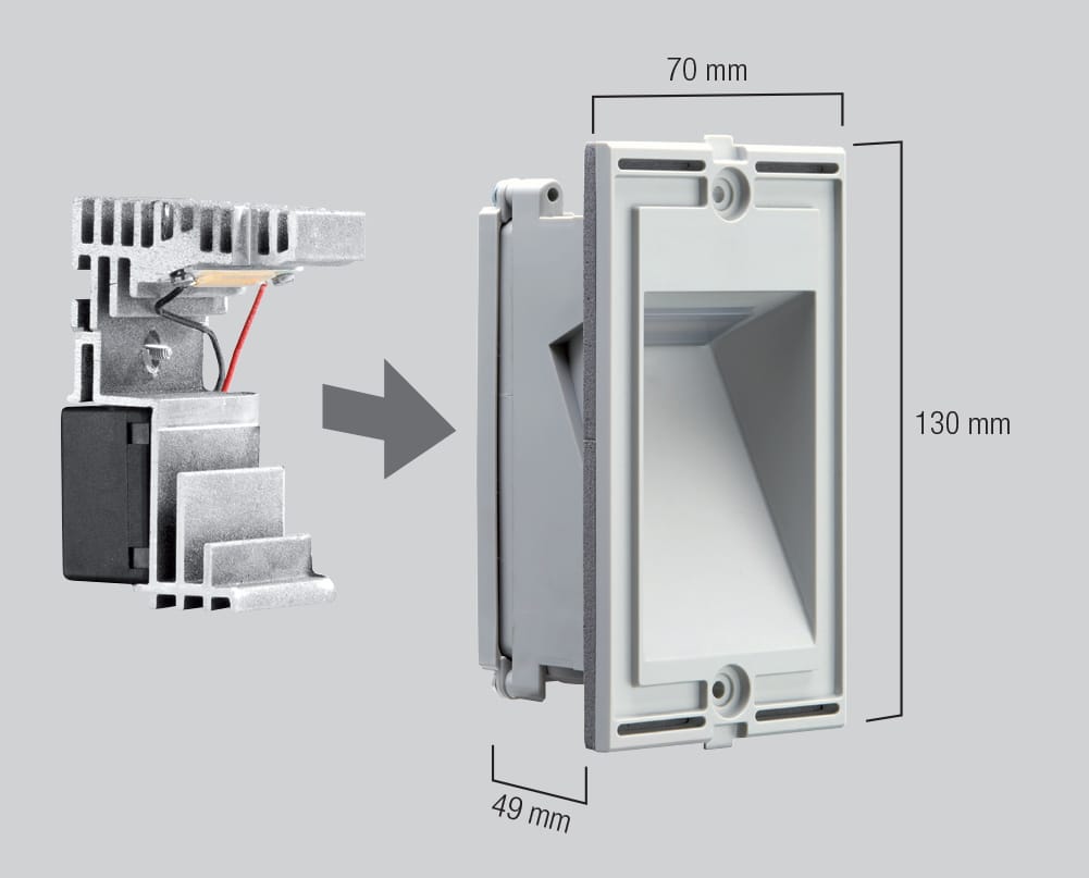 Настенный светодиодный маркер Goccia Illuminazione QUANTUM ARCH-00001596 - Вид №5