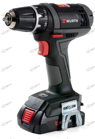 Würth Аккумуляторная дрель-шуруповерт Trapani e avvitatori a batteria 57005044