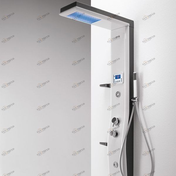 Душевая колонна Etoile White-Grey 125 см базовая 4ETA3N0WG Gruppo Geromin