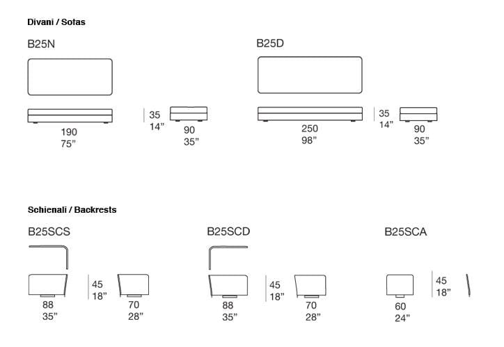Технический тканевый диван Paola Lenti Cove ARCH-00043747 - Вид №6