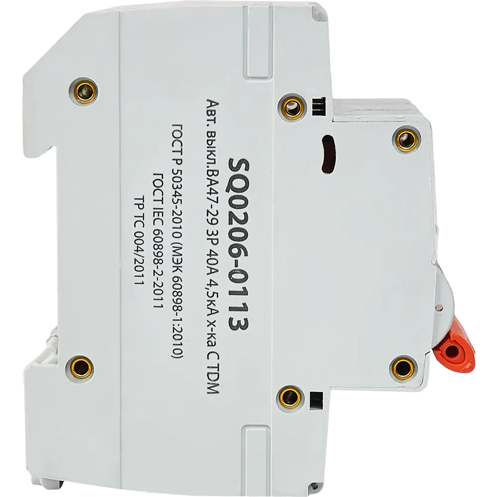 Автоматический выключатель TDM Electric ВА47-29 3P для надежной защиты сети 84399527 STLM-0049300 - Вид №3