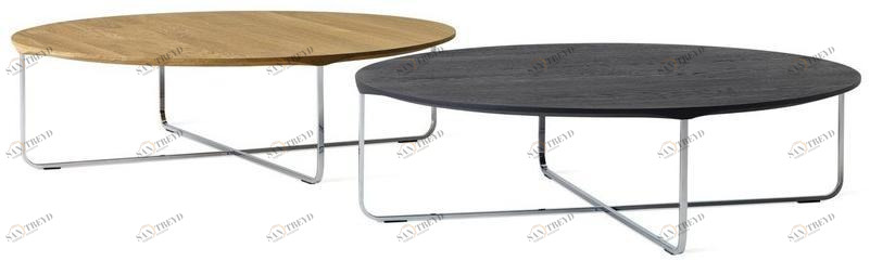 Montis Низкий овальный деревянный журнальный столик Flint sun-id-1400460