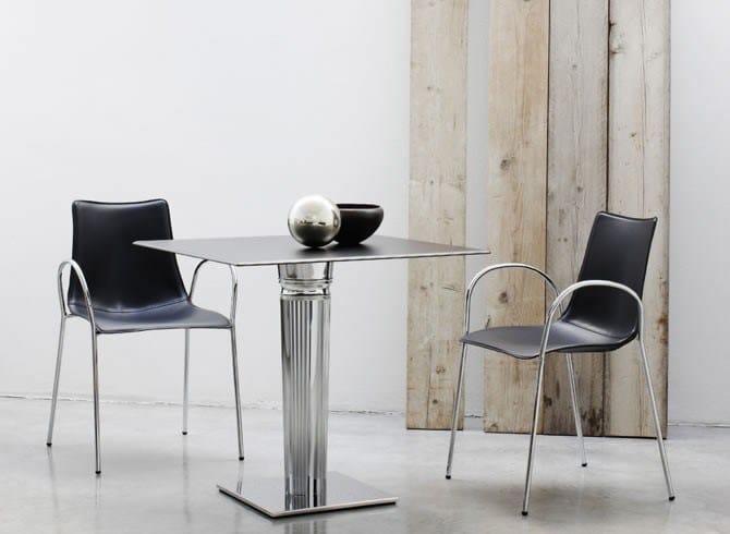 Штабелируемый стул с подлокотниками S-CAB Zebra ARCH-00079555 - Вид №1