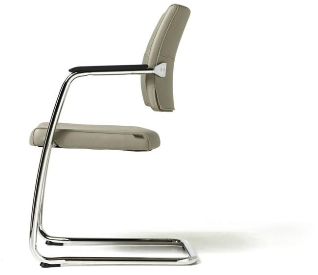 Diemme Консольное кожаное кресло с подлокотниками для залов ожидания Venus sun-id-1470634 - Вид №2