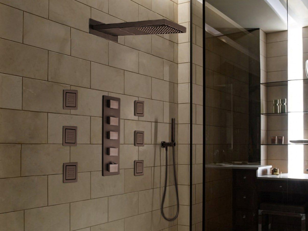 Встраиваемый набор для душа с ручным душем Fontana Showers FS-762-ORB ARCH-00127039