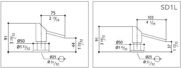 MGS Дозатор моющих средств из нержавеющей стали Accessori da cucina sun-id-1412684 - Вид №2