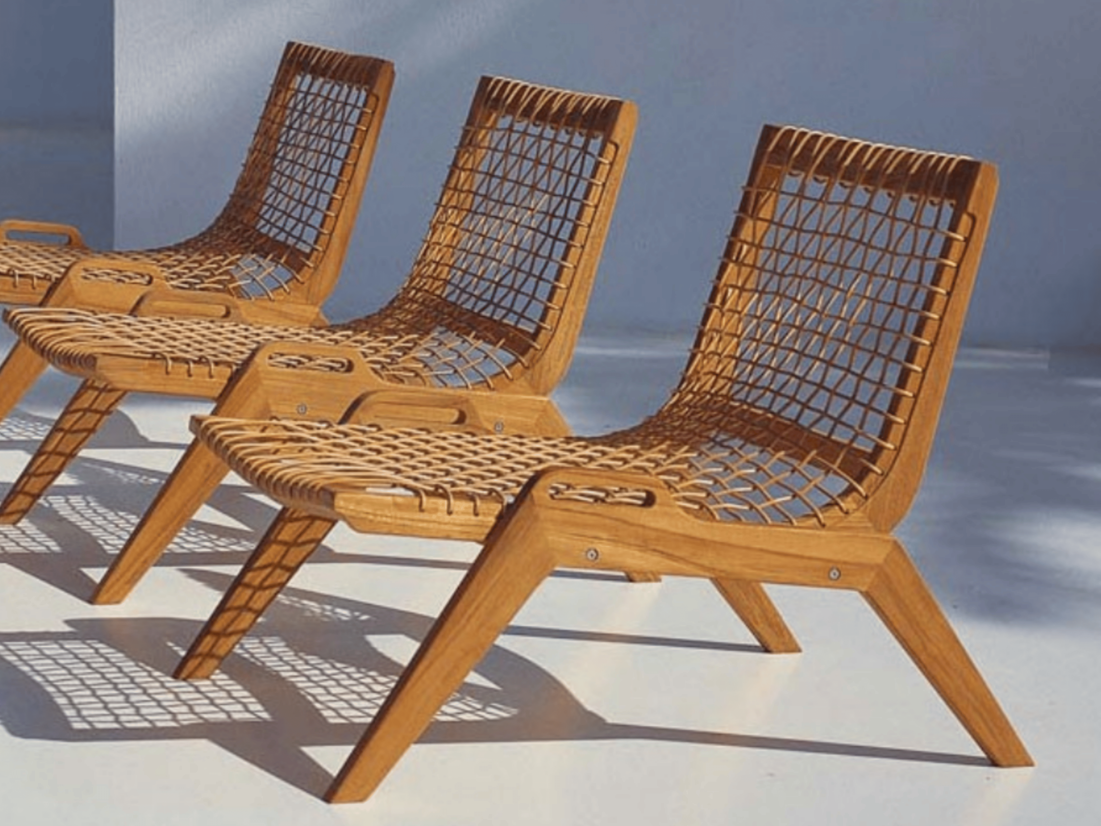 Садовое кресло из тикового дерева Unopiù Synthesis ARCH-00083070 - Вид №3