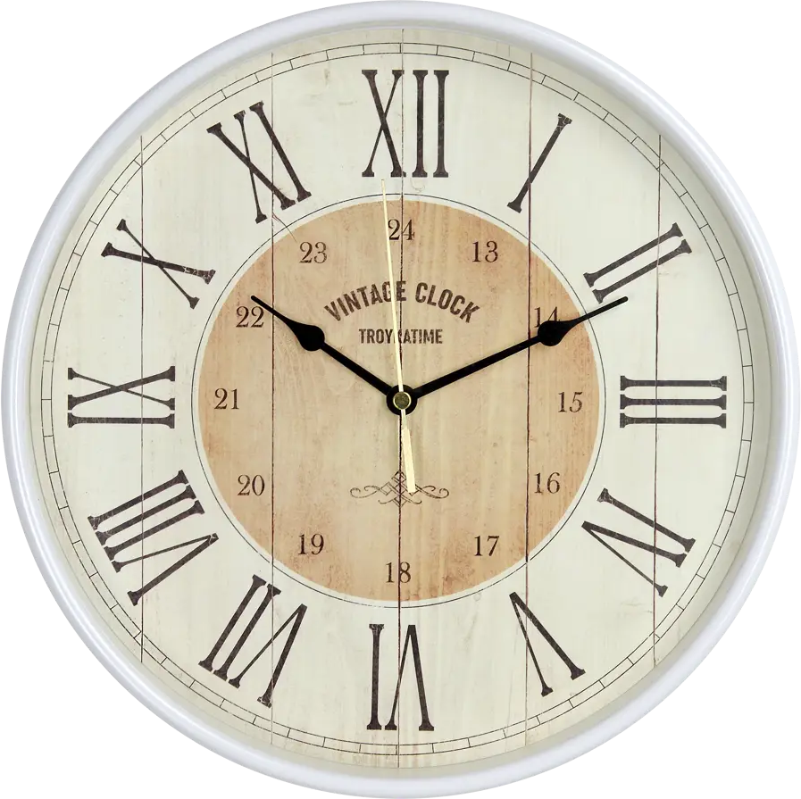 TROYKATIME Романс — элегантные настенные часы с бесшумным ходом 83872070