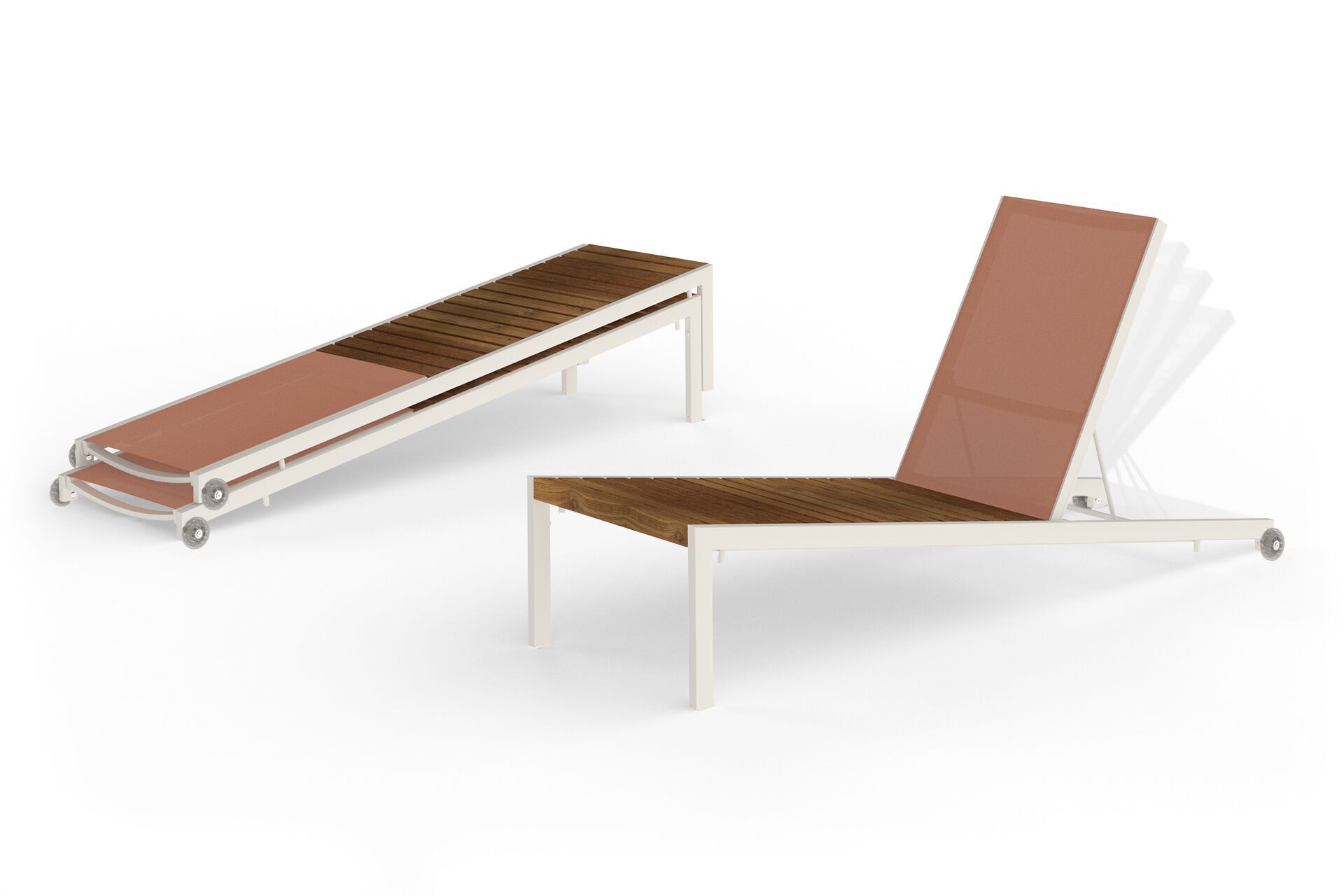 Штабелируемая Садовая кровать из тикового дерева и Batyline® MAMAGREEN ARCH-00115271 - Вид №5