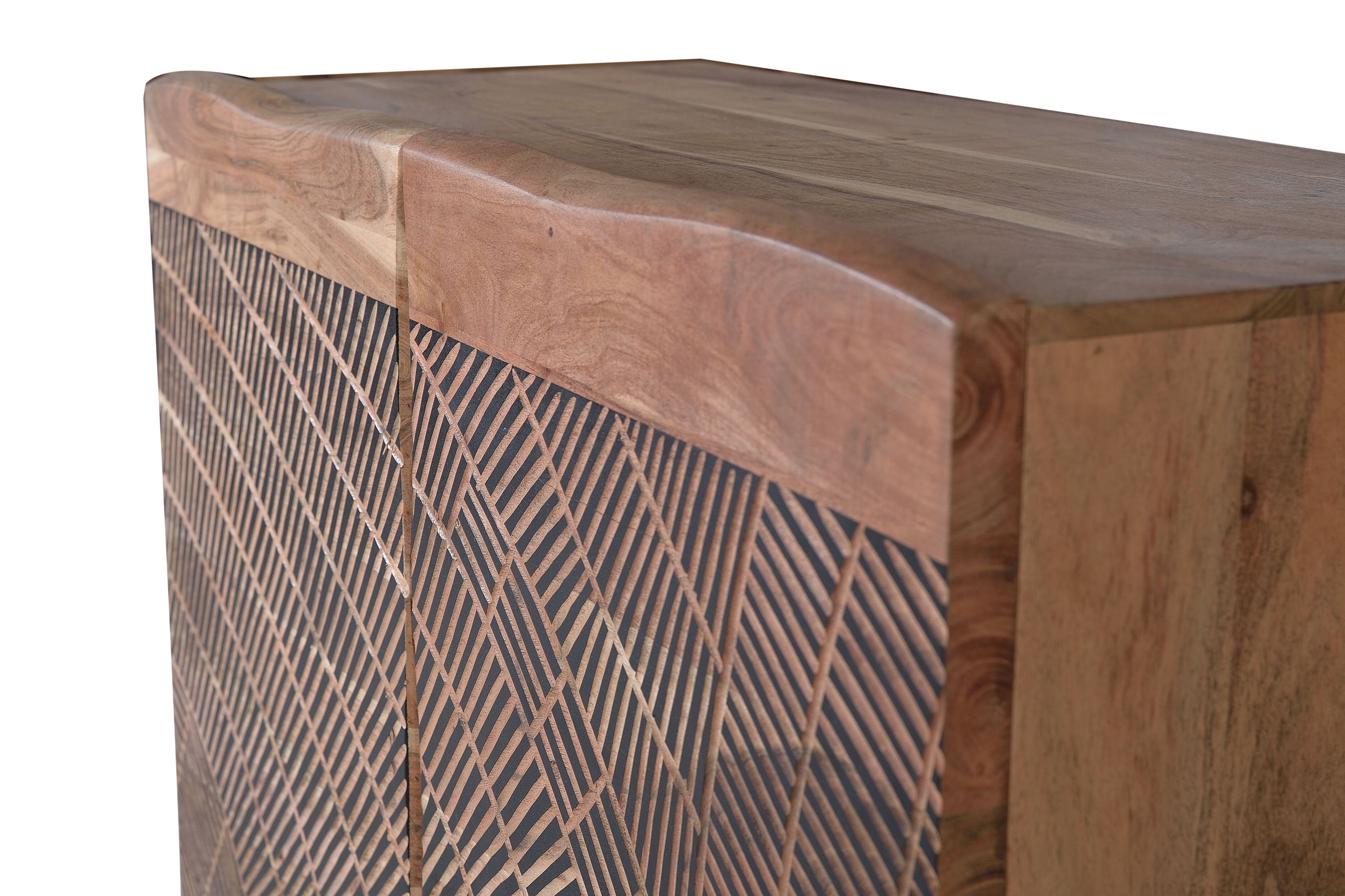 Шкаф из акации с распашными дверями Giner y Colomer Yakarta ARCH-00090377 - Вид №4