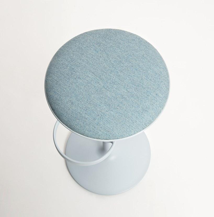 Andreu World Барный стул из алюминия с подставкой для ног Hula Bq2795 - Вид №13