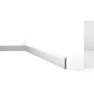 Плинтус NMC полистирол цвет белый 2000x80x13 мм