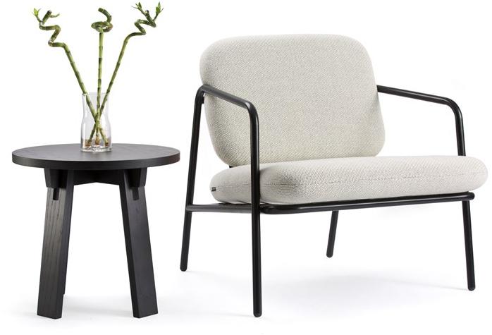 Deadgood Низкий круглый журнальный столик из лакированного ясеня  M1ct m1st  - Вид №9