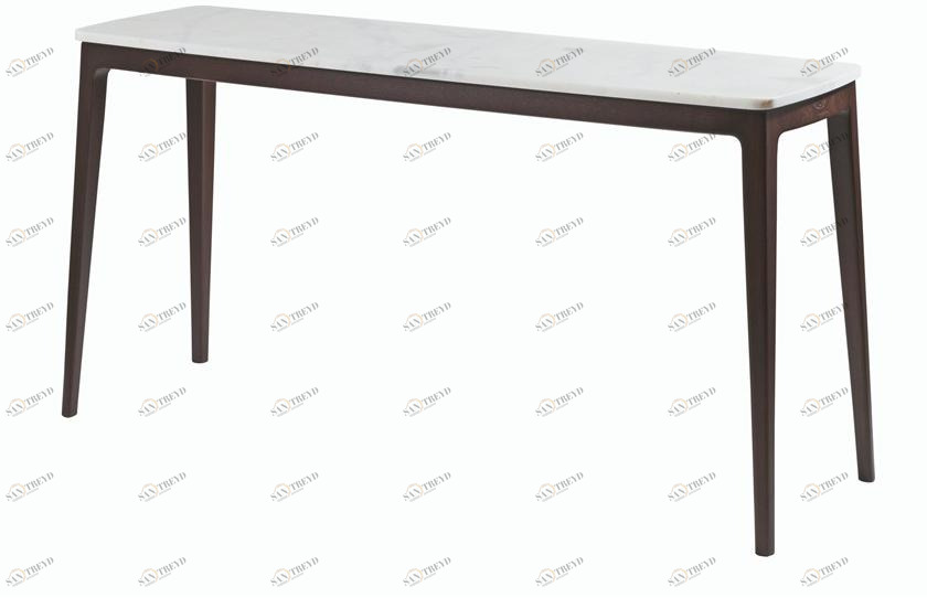 SELVA Прямоугольная консоль из массива дерева Indigo 4018