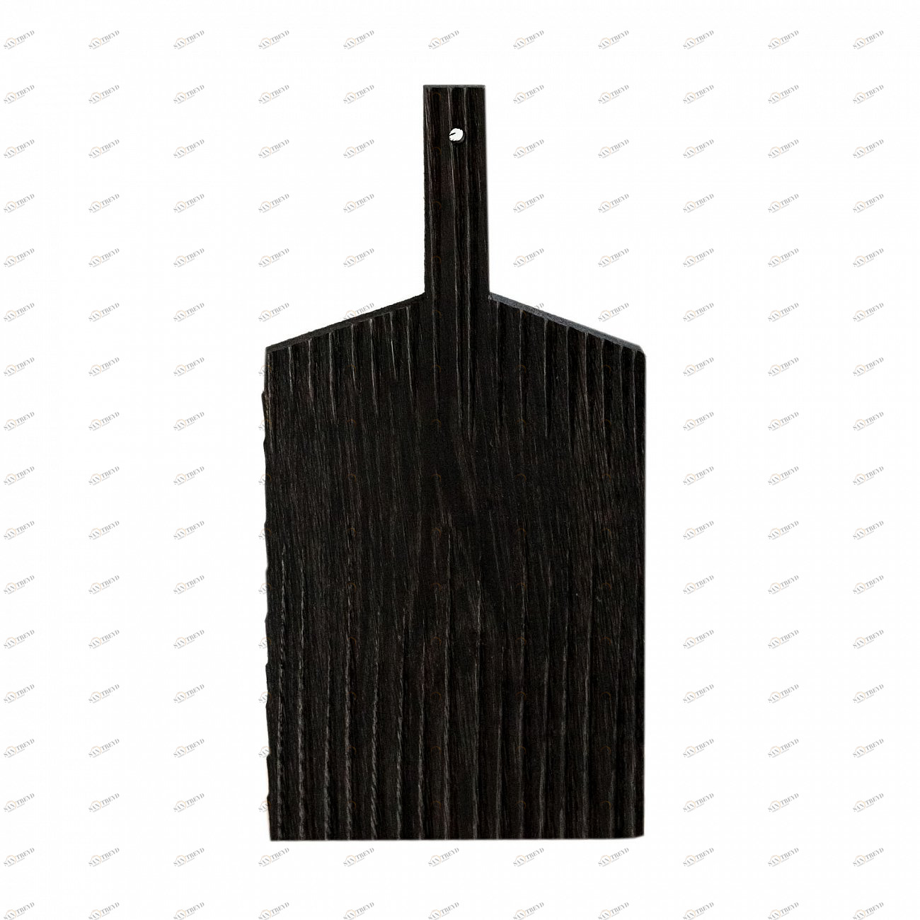 Разделочная доска деревянная прямоугольная 36 см "Мороз" черная FUGA ДОСКИ РАЗДЕЛОЧНЫЕ 123524 Чёрный 