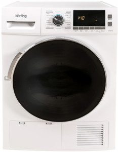 KD 60T8 Сушильные машины / сушильная машина , глубина 61.5 см, макс загрузка 8 кг, электронное управление, led индикация настроек и доп функций, цифровой дисплей, 16 програм, сушка по влажности, сушка по времени, съемный резервуар для слива конденсата, ре