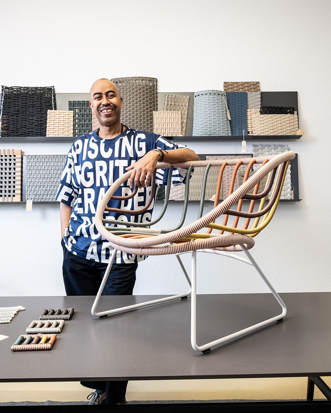 Ткань сани сад стул DEDON KIDA ARCH-00033722 - Вид №7