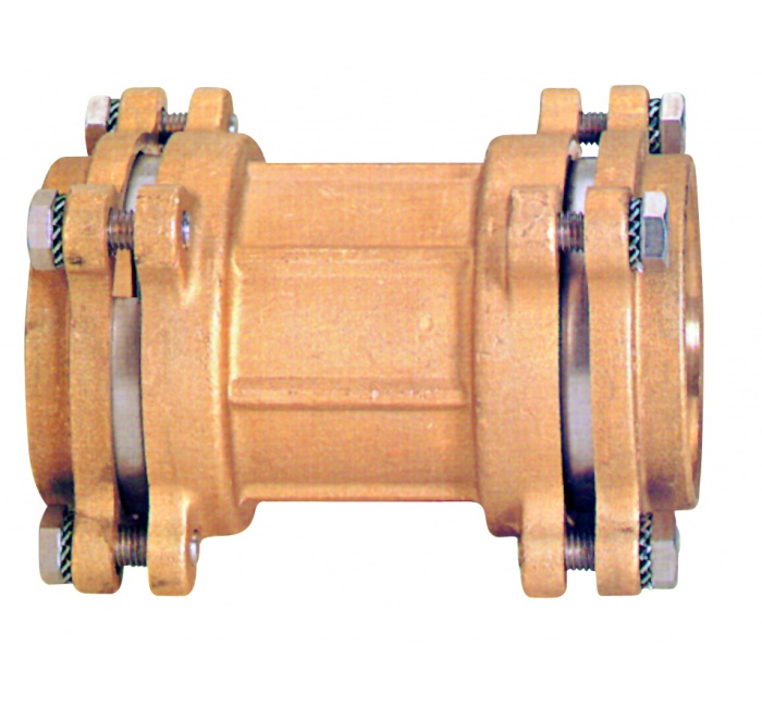 GENEBRE 0020 04 Двойной соединитель с прямой муфтой  - Вид №1