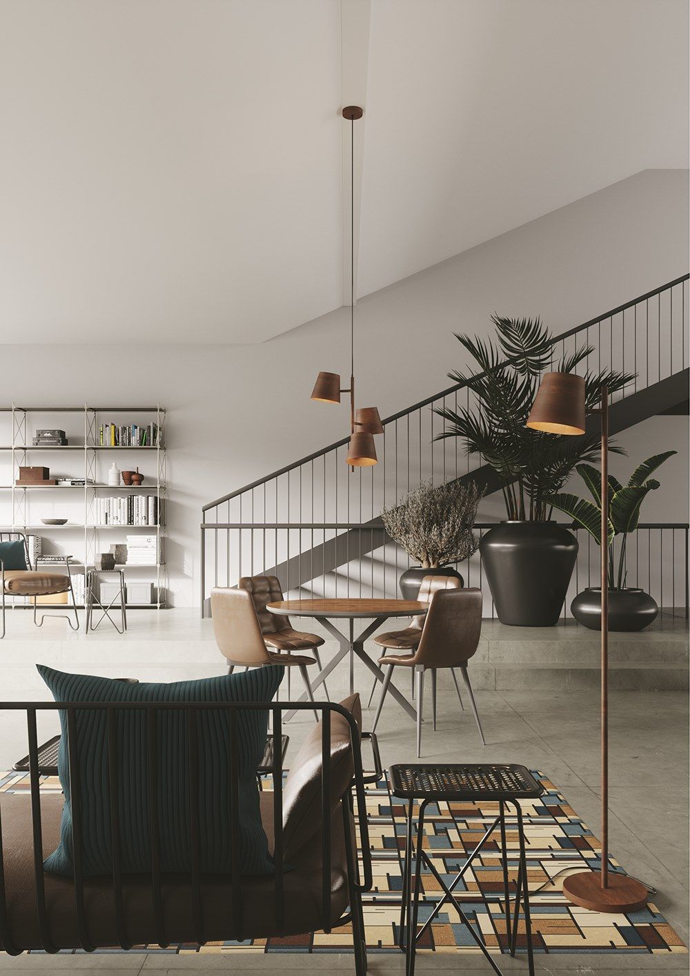 Регулируемый металлический подвесной светильник Fan Europe Lighting окружающий свет дизайн ARCH-00030355 - Вид №4