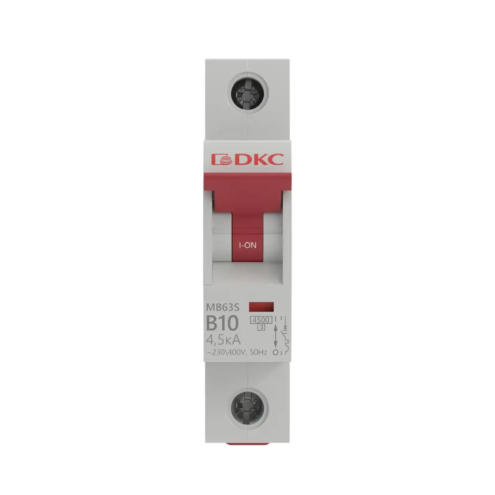 Автоматический выключатель DKC Yon 1P B10 А 4.5 кА 89439426 STLM-2062760  - Вид №1